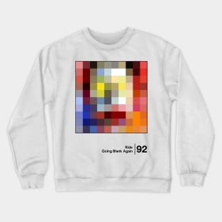 Going Blank Again / Minimalist Style Artwork Crewneck Sweatshirt